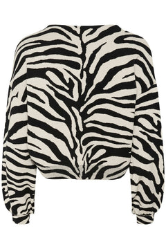 GZzebba Cardigan - Black/Birch Tiger