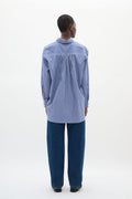 NataljaIW Skjorta - Sodalite Blue Stripe