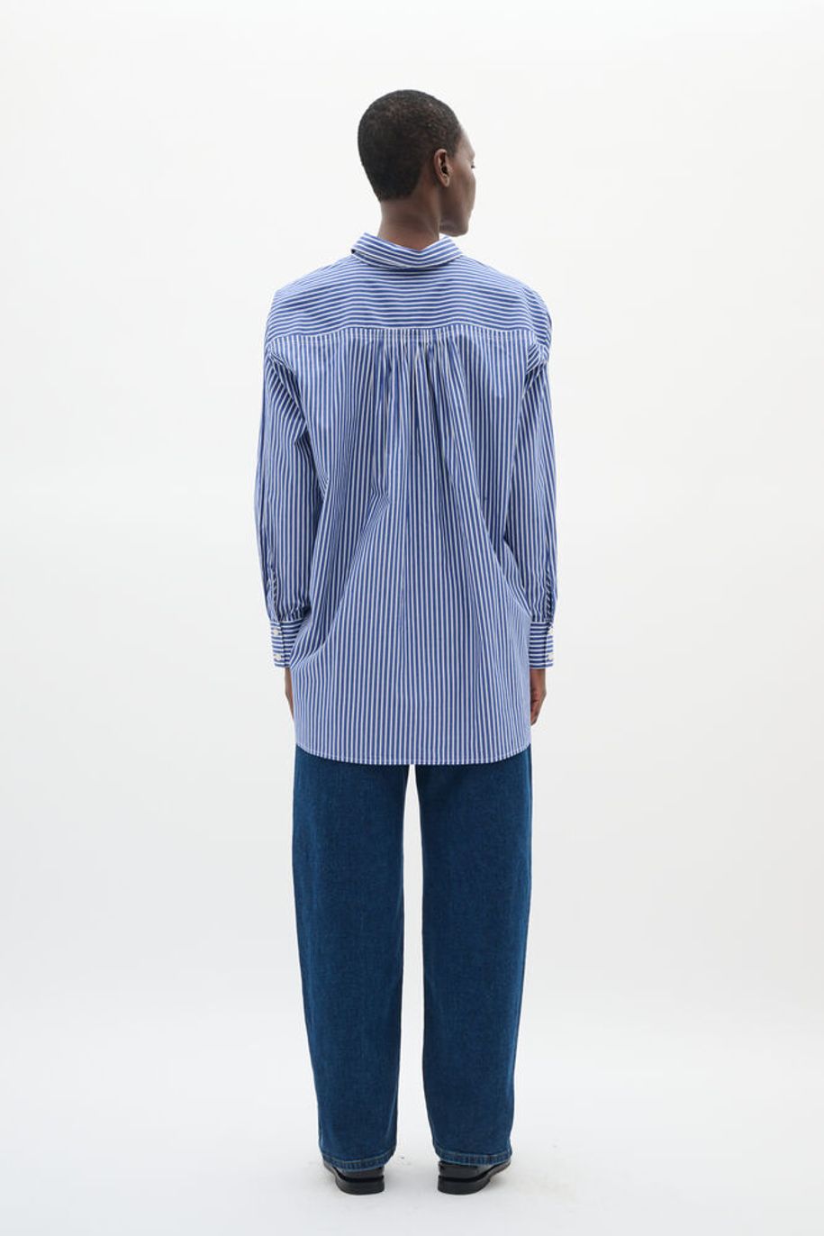 NataljaIW Skjorta - Sodalite Blue Stripe