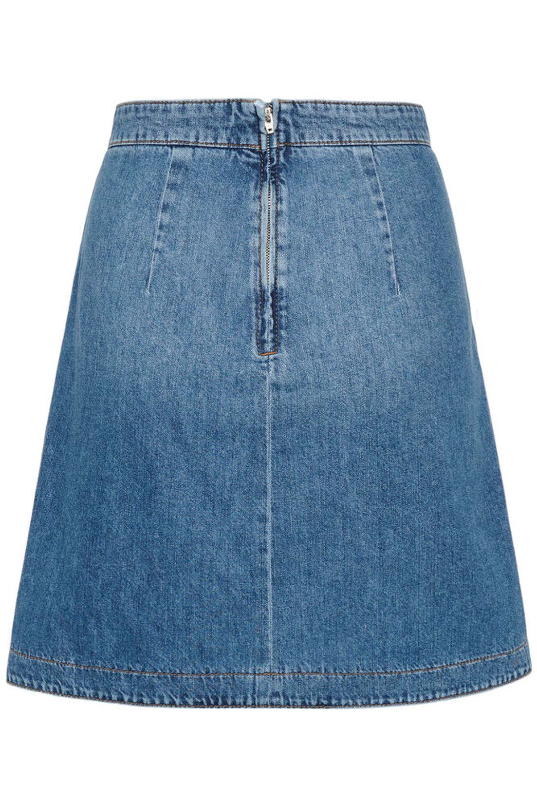 Bilaiw Bacca Kjol - Medium Blue
