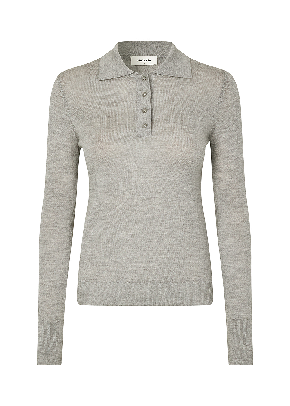 Hiroki Polo - Grey Melange