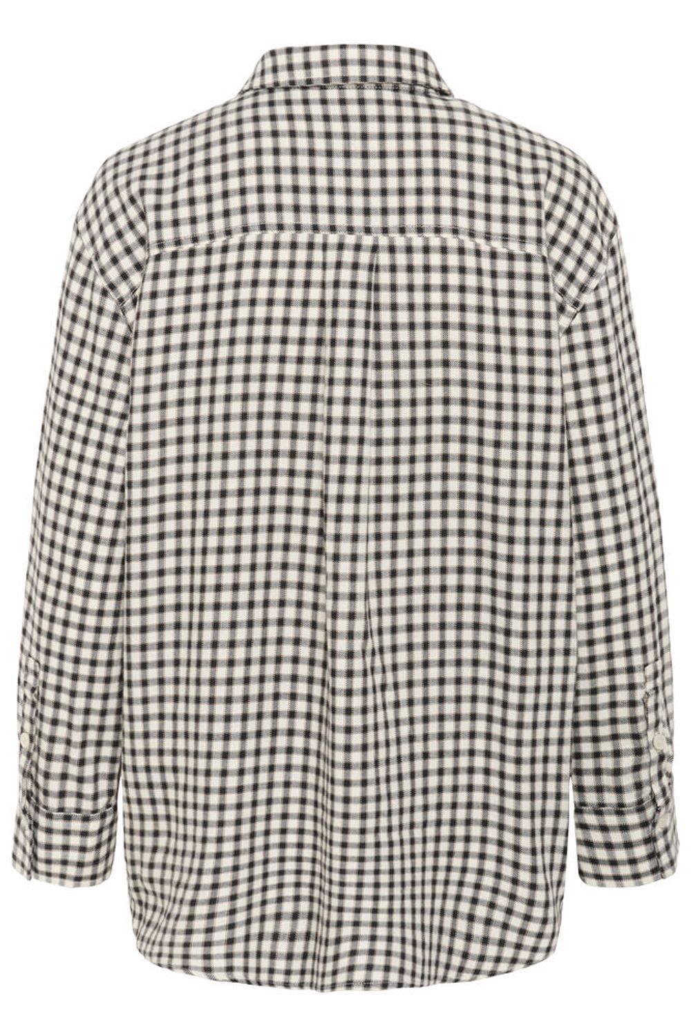 SameaPW SH - Dark Navy Mini Check