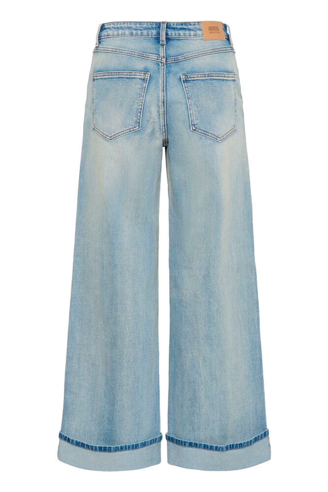 Gzsara Hw Wide Jeans Noos - Washed Blue