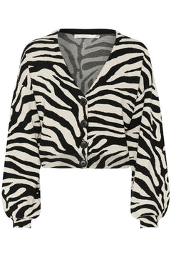 GZzebba Cardigan - Black/Birch Tiger