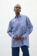 NataljaIW Skjorta - Sodalite Blue Stripe