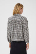 SamillaPW Skjorta - Garnache Mini Check