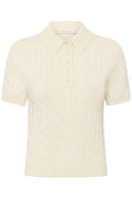 Gzthilla Polo Pullover - Egret