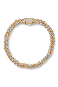 Classic Mexican Chain Bracelet - Clear