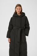 YazIW Long Coat - Black