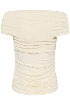 Gzlaily Off Shoulder Top - Egret
