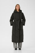 YazIW Long Coat - Black