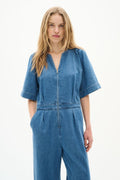 Ballariziw Jumpsuit - Blå denim