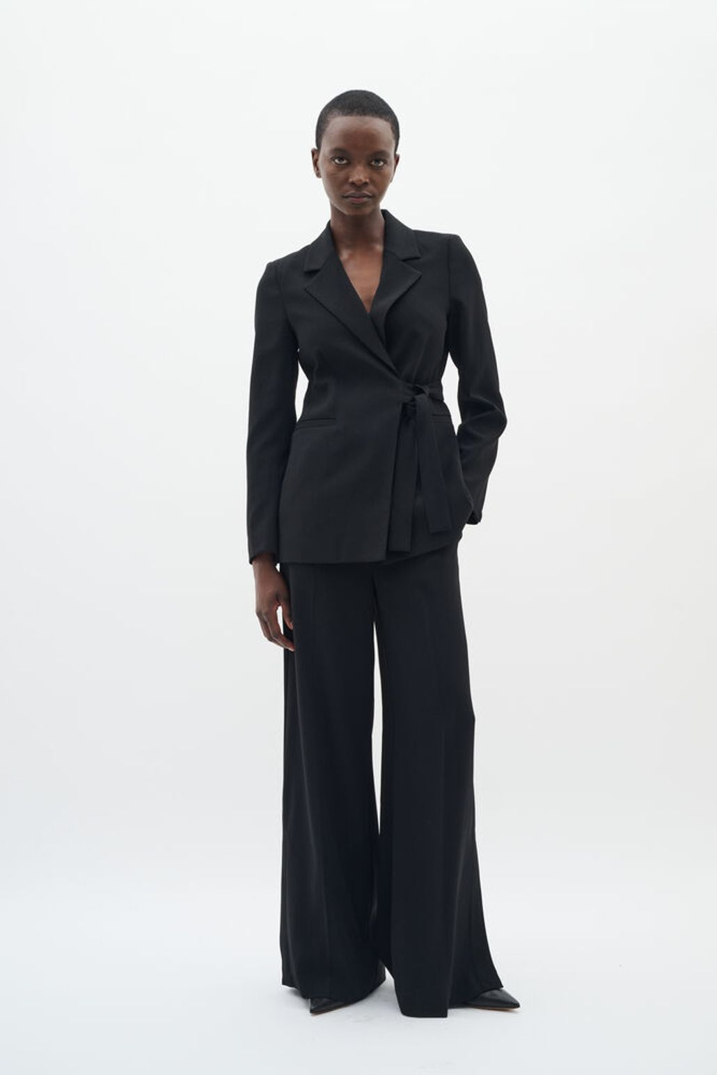 BriezIW Slit Pants - Svart