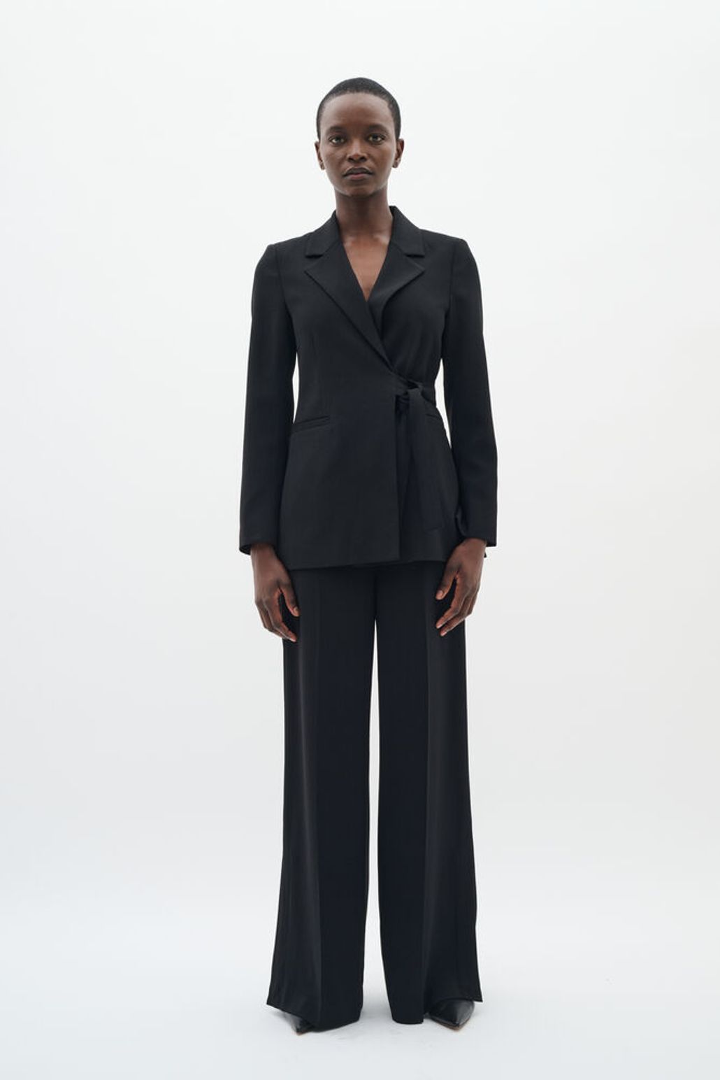 BriezIW Slit Pants - Svart