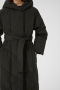 YazIW Long Coat - Black