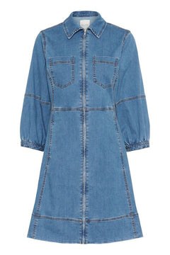 SanniPW DR - Medium Blue Denim