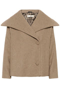 PerryIW Short Coat R - Sandy Grey Melange