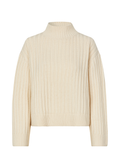 Fulton Rib T-Neck - Summer Sand