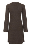AntaliGZ Wool Short Dress - Chestnut Melange