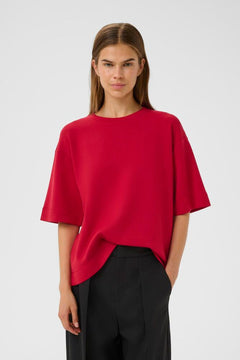 PannieIW Oversize Tshirt - True Red
