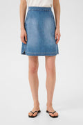 Bilaiw Bacca Kjol - Medium Blue