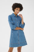 SanniPW DR - Medium Blue Denim