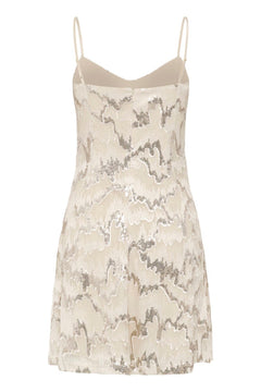 GZsagina Short Dress - Birch With Sequins