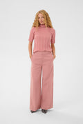 NikolaIW Kellsie Ss Pullover - Ash Rose Melange