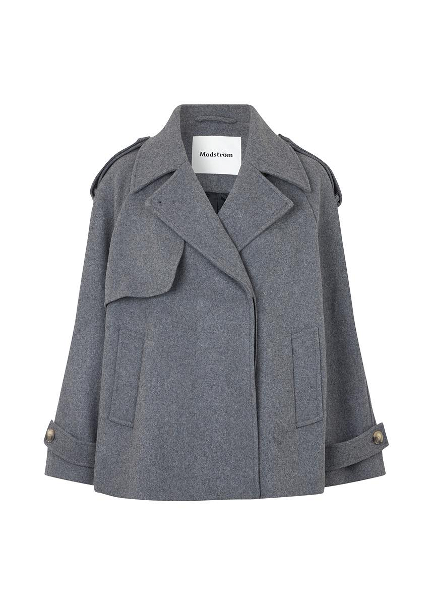 Esmundmd Jacket - Dark Grey Melange