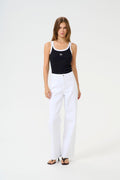 GZdrew Contrast Logo Top - Svart