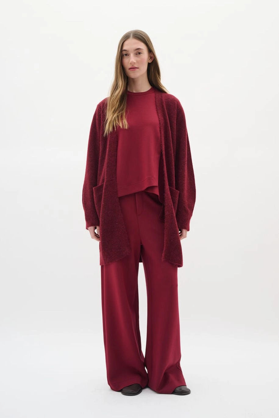 GuniIW Cardigan - Cabernet