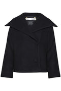 PerryIW Short Coat R - Svart