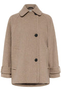 ThoraIW Minona Coat R - Sandy Grey Melange