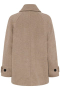 ThoraIW Minona Coat R - Sandy Grey Melange
