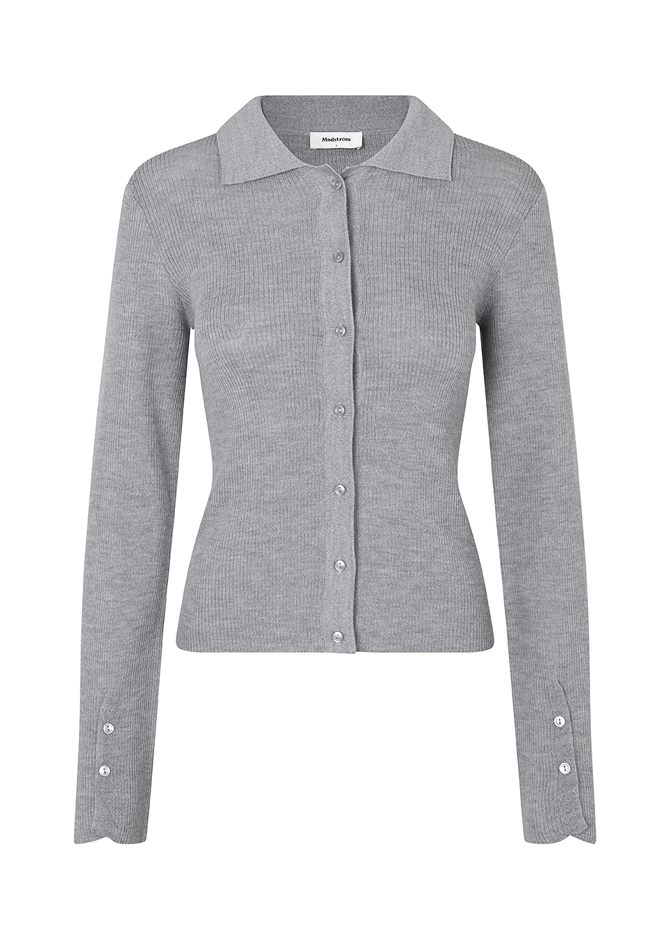 Hiroki Cardigan - Grey Melange