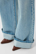 Gzsara Hw Wide Jeans Noos - Washed Blue