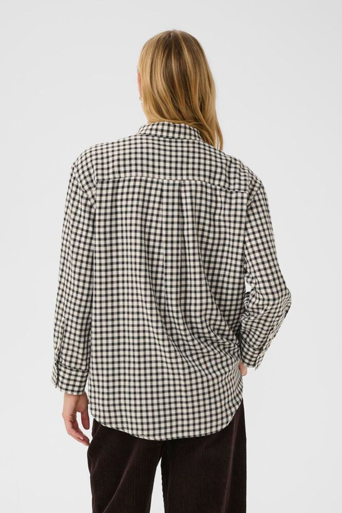 SameaPW SH - Dark Navy Mini Check