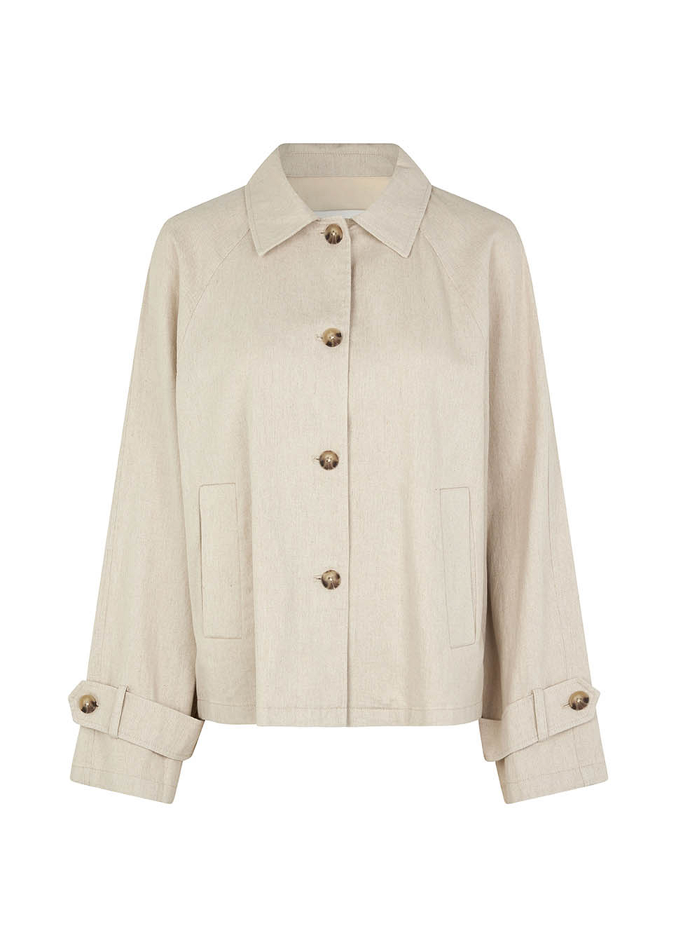 Park Short Jacket - Cream Milk