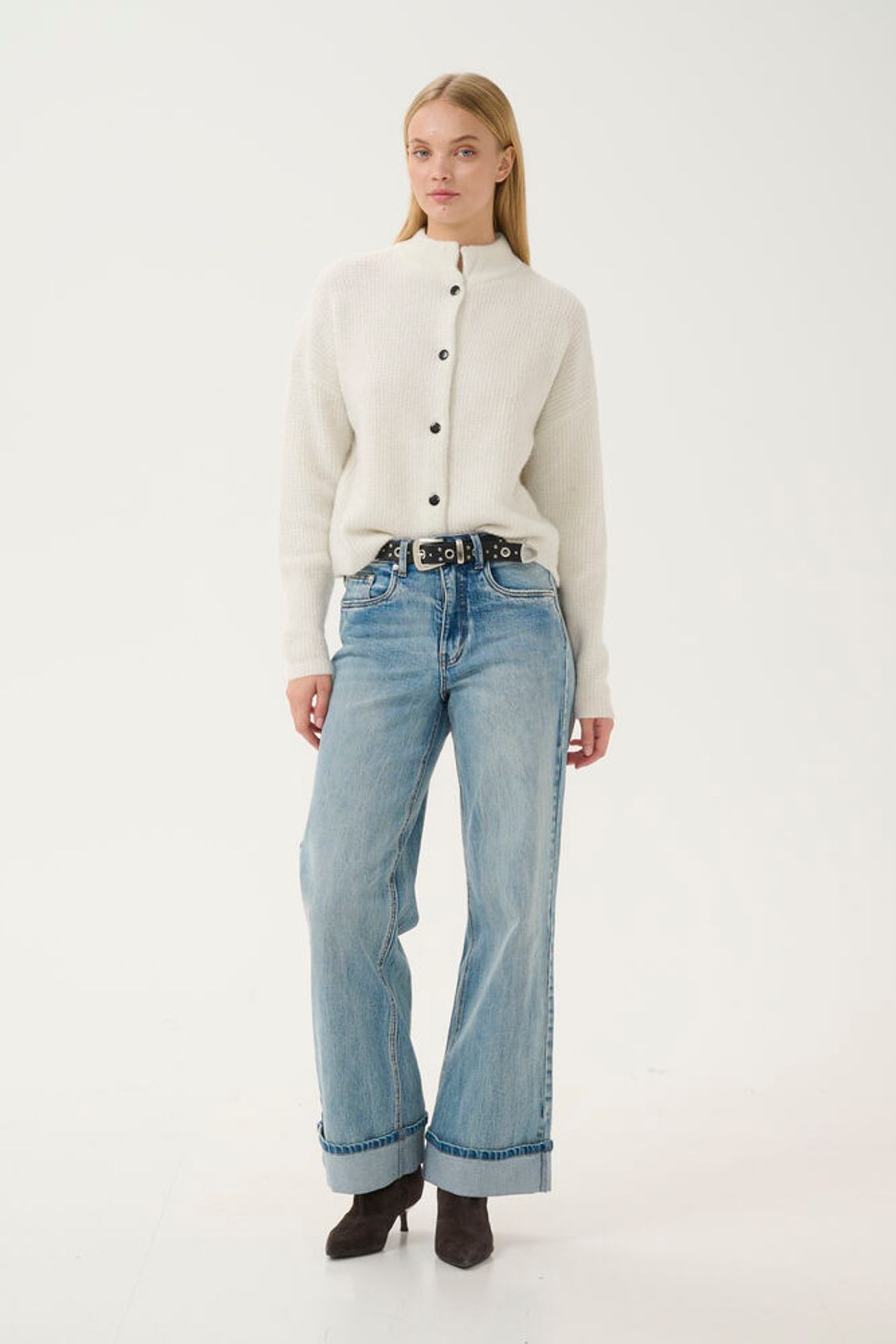 Gzalpha Shimmer Kofta - Ivory With Lurex