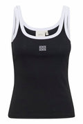 GZdrew Contrast Logo Top - Svart