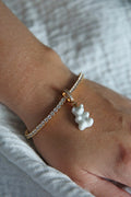 Serena Bracelet - Clear Gold