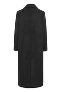 YunahIW Long Coat - Dark Grey Melange