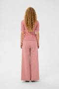 NikolaIW Kellsie Ss Pullover - Ash Rose Melange