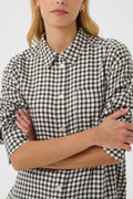 SameaPW SH - Dark Navy Mini Check