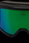 Terrabeam Skidglasögon - Shiny Black & Iridescent Aqua Green