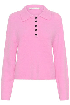 GZalpha Polo Pullover - Begonia Mélange