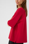 PannieIW Oversize T-shirt - True Red