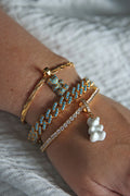 Serena Bracelet - Clear Gold