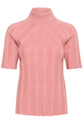 NikolaIW Kellsie Ss Pullover - Ash Rose Melange