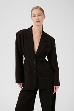 Gzpaula Waist Blazer - Black